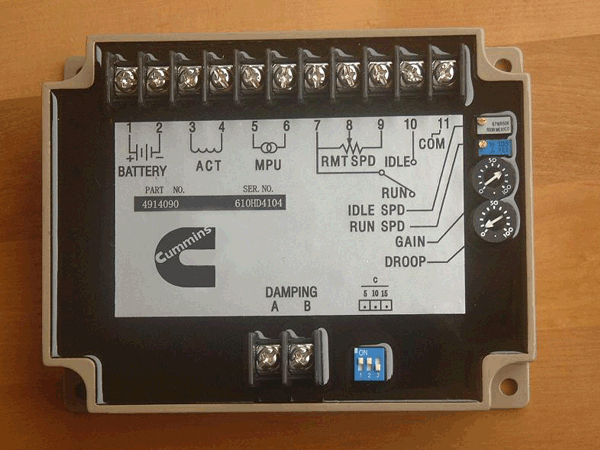 康明斯缓起动调速控制器